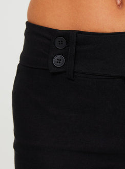 product Princess Polly High Waisted Pants High Waisted Pants  Kinkirk Flared Pants Black