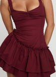 Shantelle Romper Burgundy