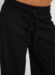 Mindful Low Rise Pant Black