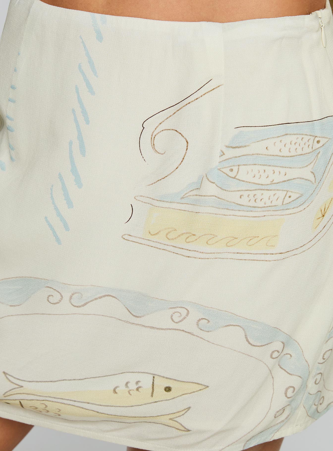 product Princess Polly Caraliia Mini Skirt Cream Mini Skirts 