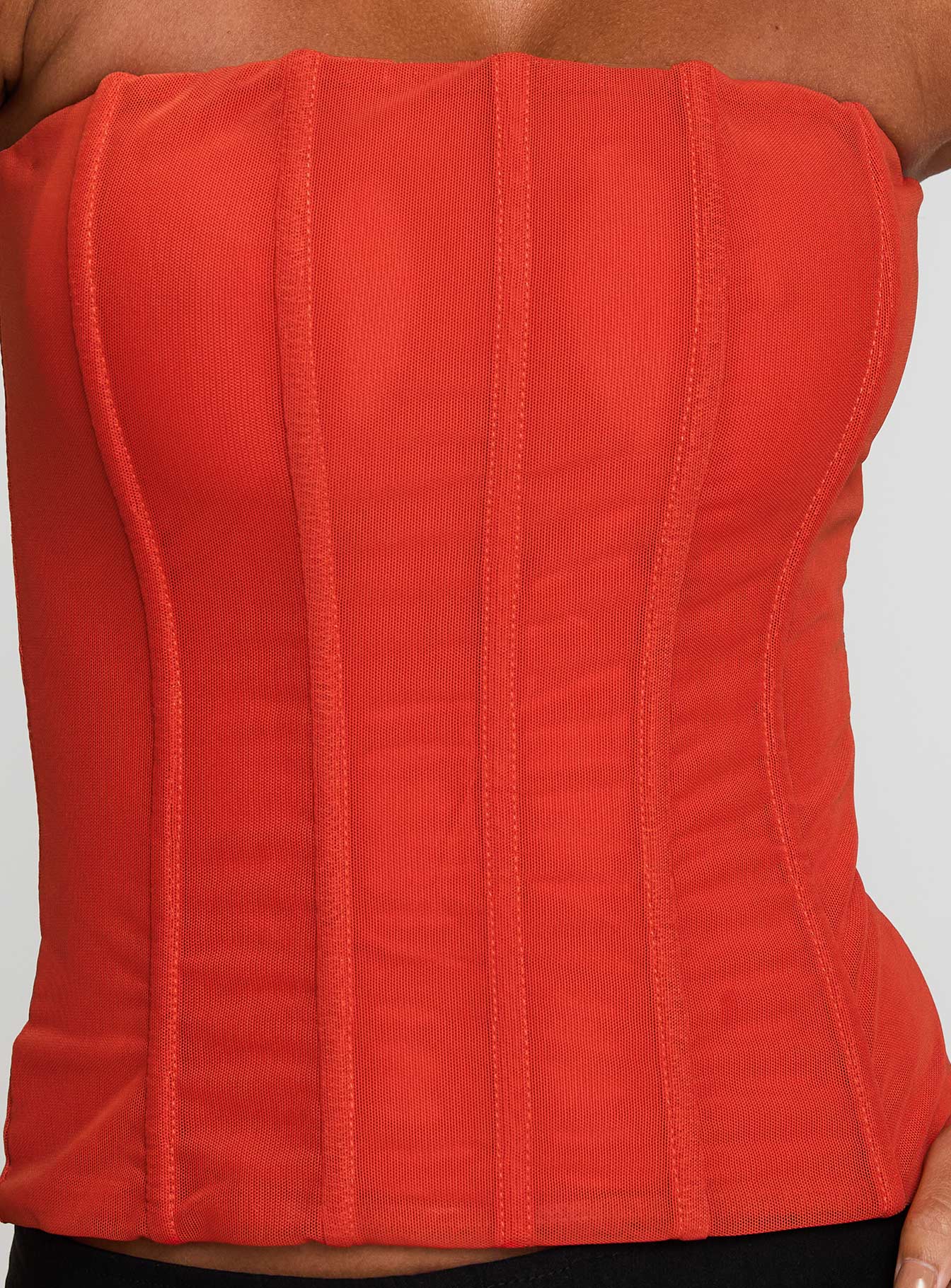 product Princess Polly Moneypenny Strapless Top Orange Sleeveless straight 