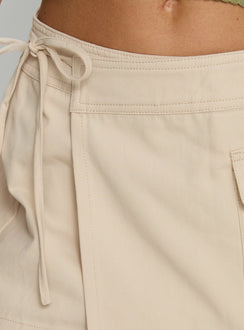 product Princess Polly Samarie Cargo Mini Skirt Concrete Mini Skirts 