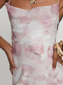 product Princess Polly Kalyssa Maxi Dress Multi Floral Cowl Neck 