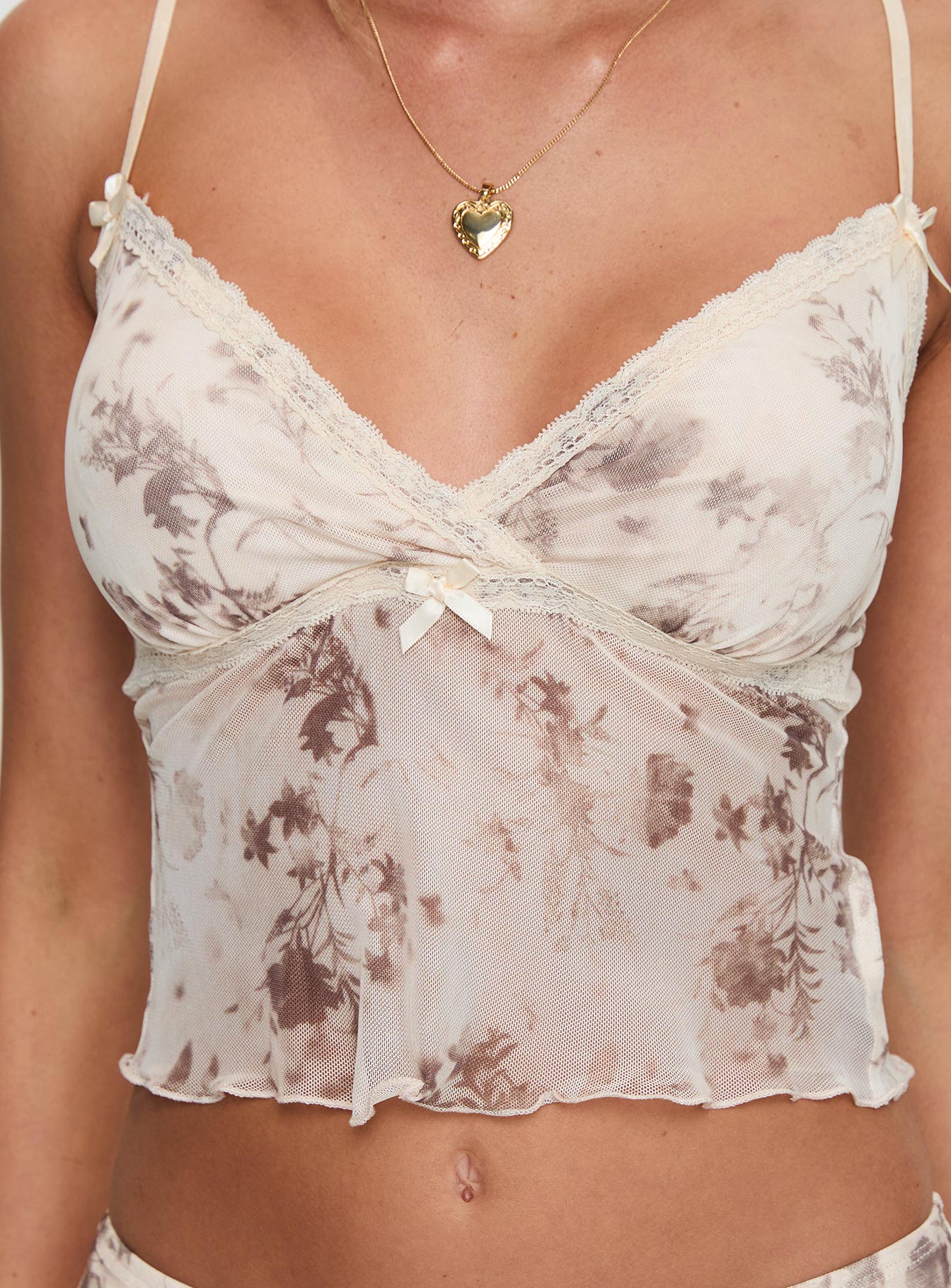 product Princess Polly Shepherd Top Floral Multi Sleeveless Plunger 