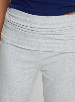 product Princess Polly Aire Ruched Pants Grey High Waisted Pants 