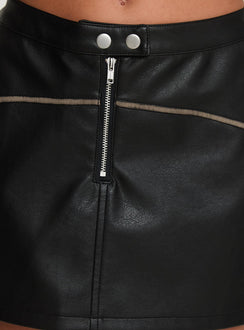 product Princess Polly Autopilot Mini Skirt Black Mini Skirts 