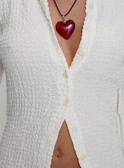 product Princess Polly Luther Long Sleeve White Full Sleeves Crew Neck 