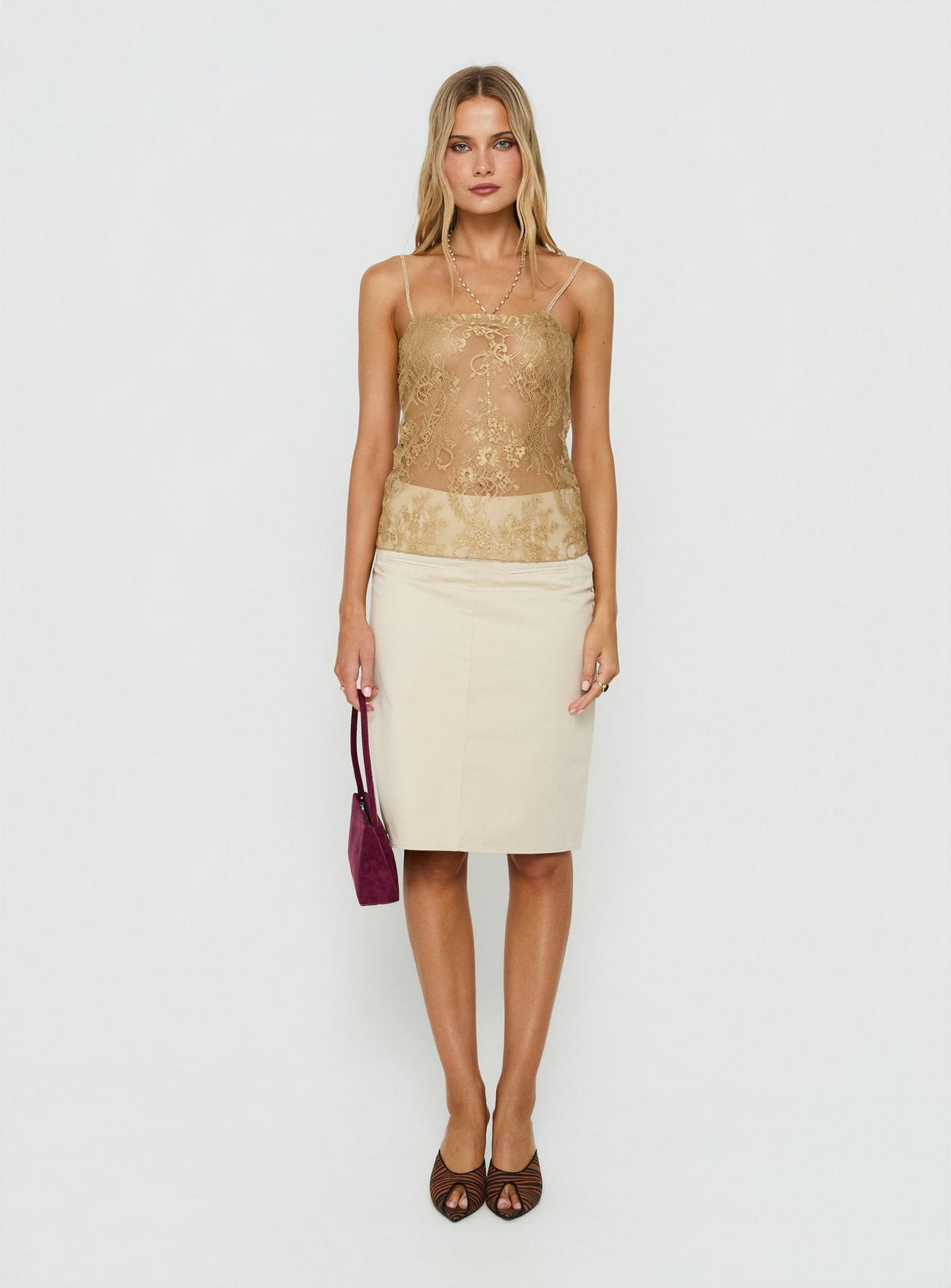 Golden Hour Camisole-Top Gold