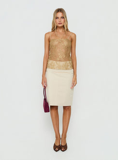 Golden Hour Camisole-Top Gold