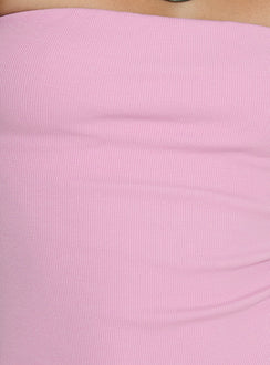 Baseline Strapless Mini Dress Pink