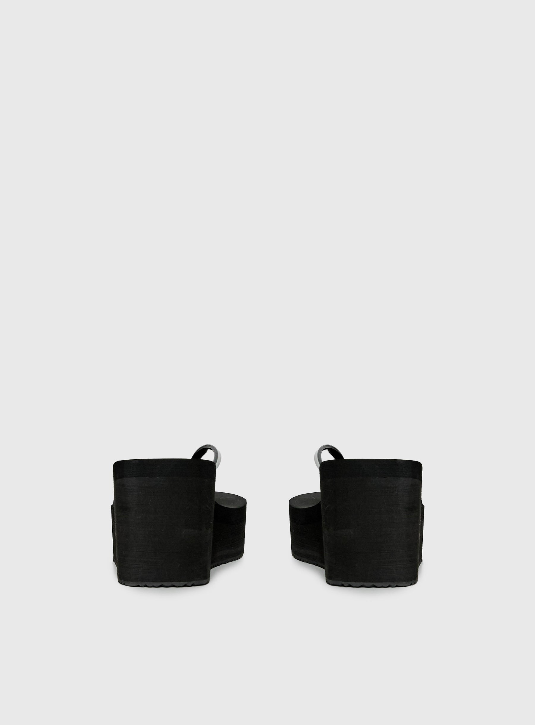 Next Sunday Thong Heel Black