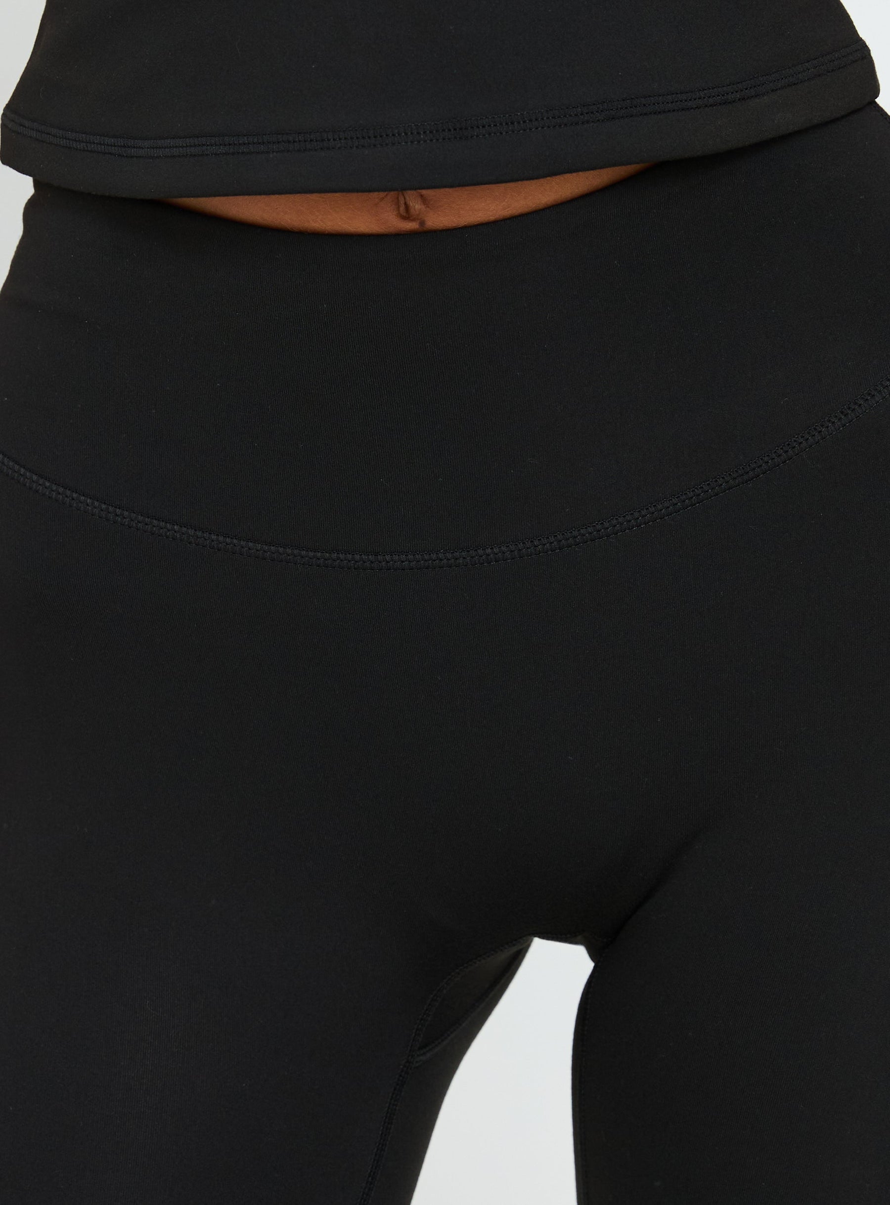 Power Hour Active Capri Leggings Schwarz