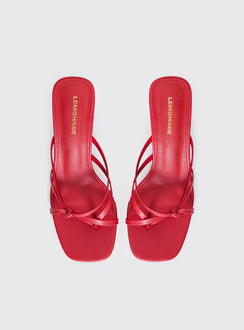 Goalie Heels Red