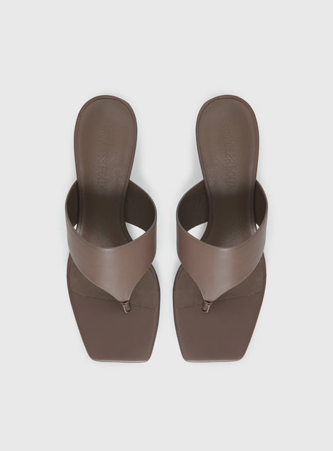 Rowan Heels Chocolate