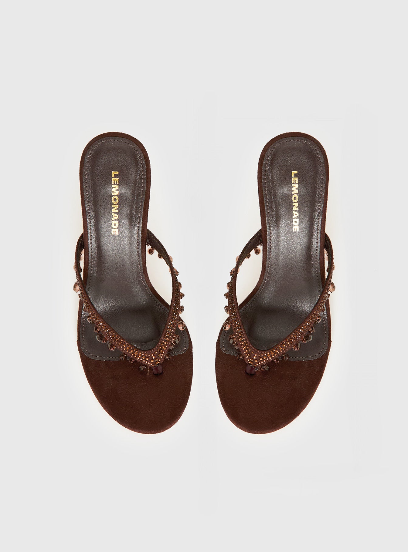 Ameliah Tassel Heels Brown