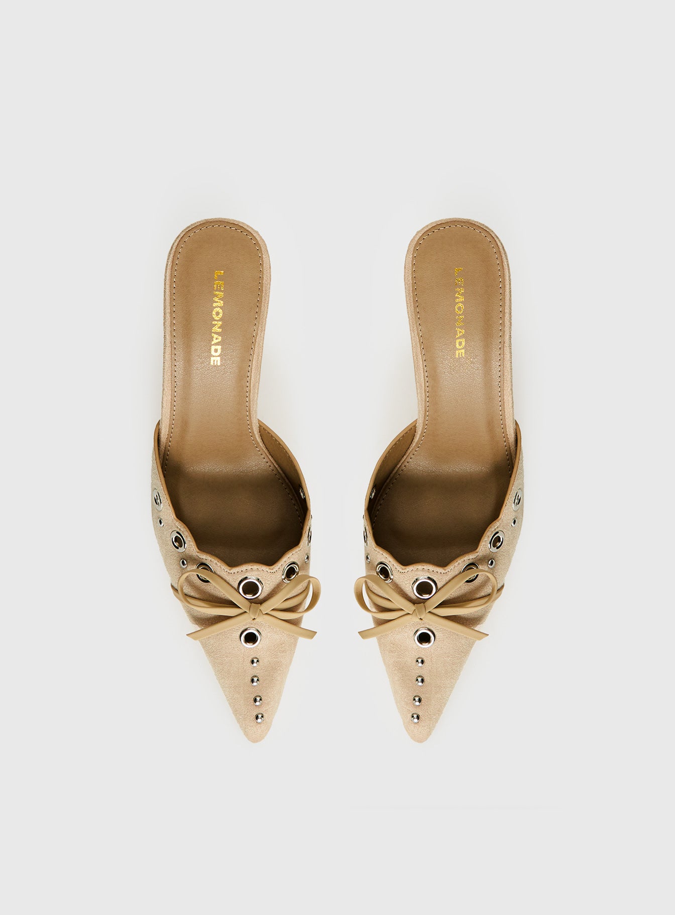 Charisma Pointed Toe Heels Taupe