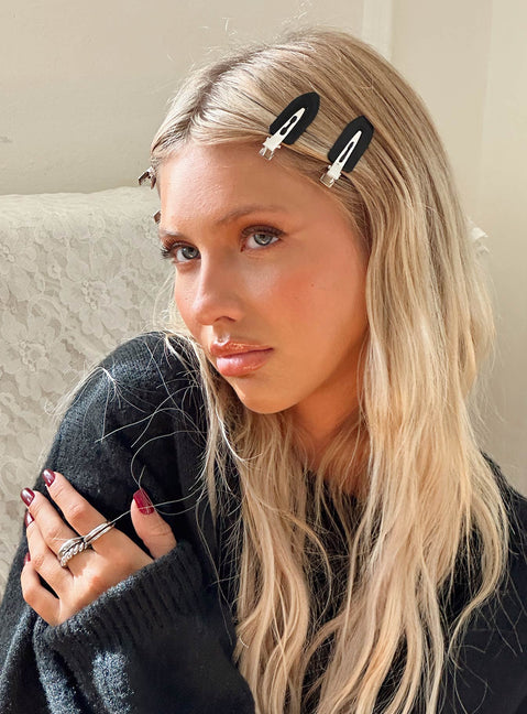 Self Care Hair Accessories Pack Black