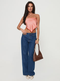 Graphic print head scarf Can be worn multiple ways