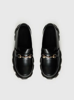 Penny Lane Loafers Black