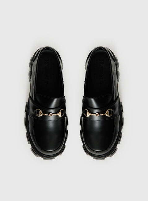 Penny Lane Loafers Black