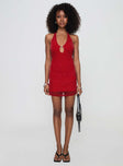 Idalia Mini Dress Red