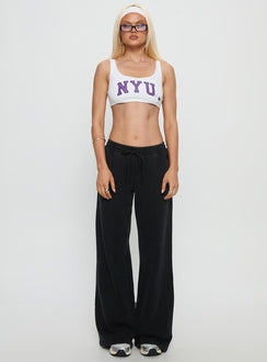 NYU Scoopneck Tank Top White