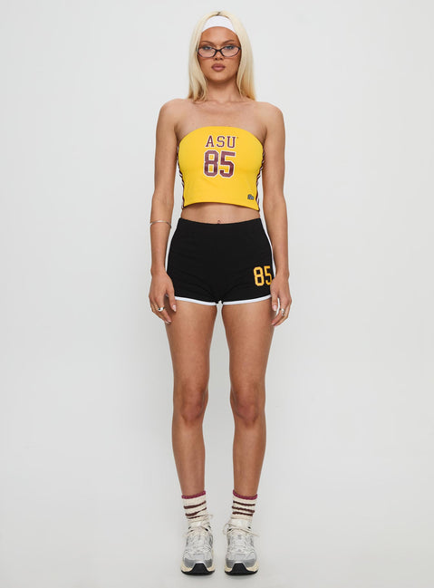 ASU Jersey Tube Top Gold