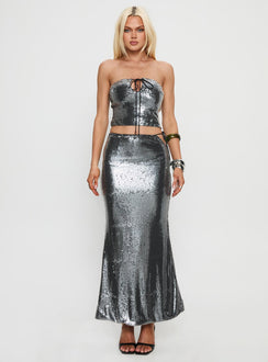 Kalokairi Keyhole Tube Top Black