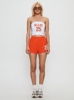 Miami Jersey Tube Top White