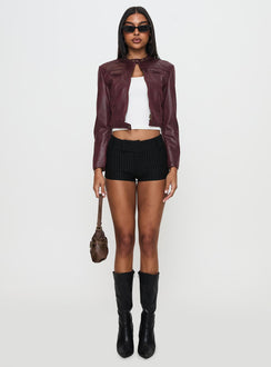 Anfield Jacket Burgundy