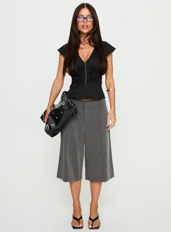 Indulgence Corset Top Black