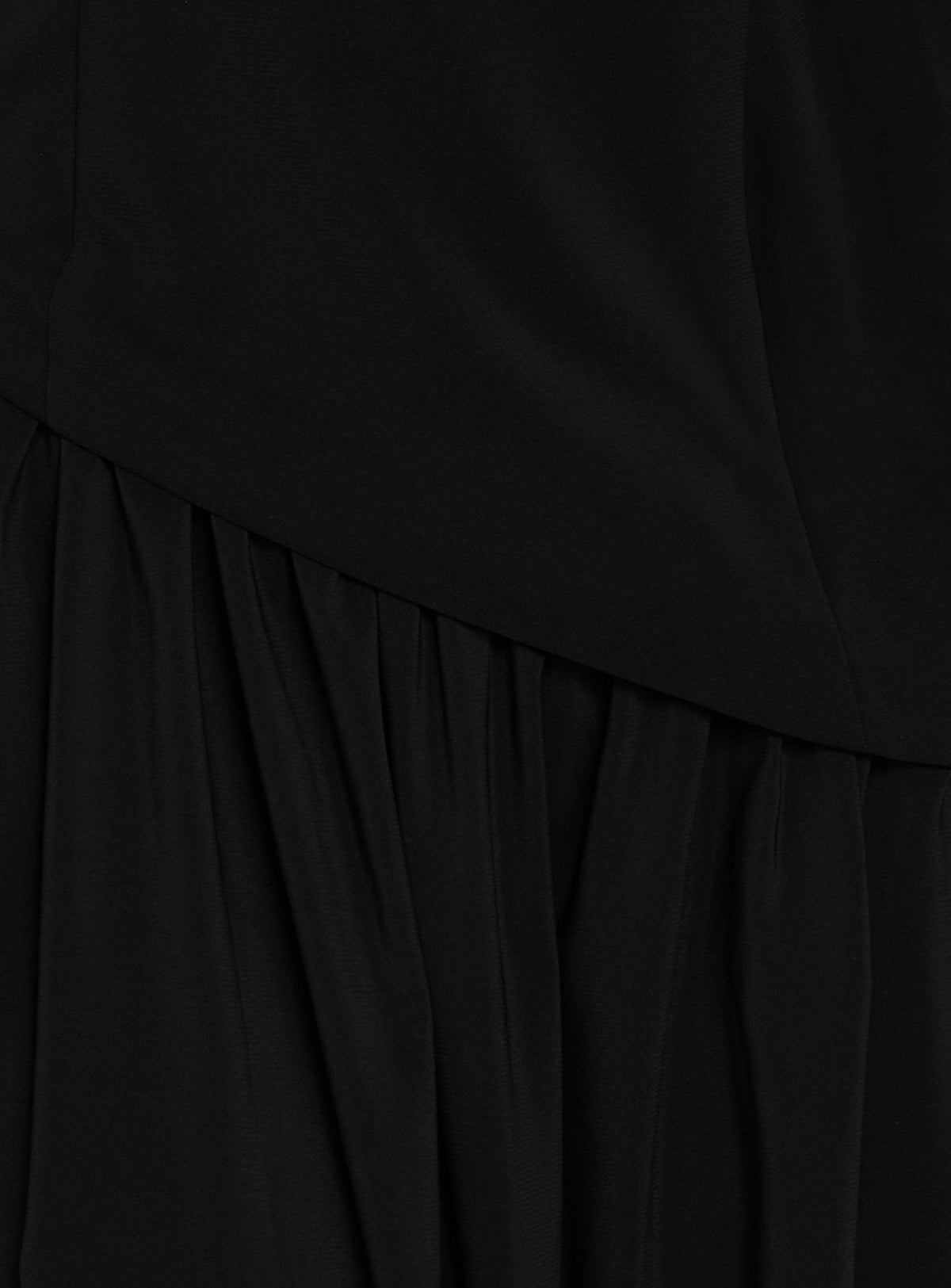 Odela Strapless Drop Waist Maxi Dress Black