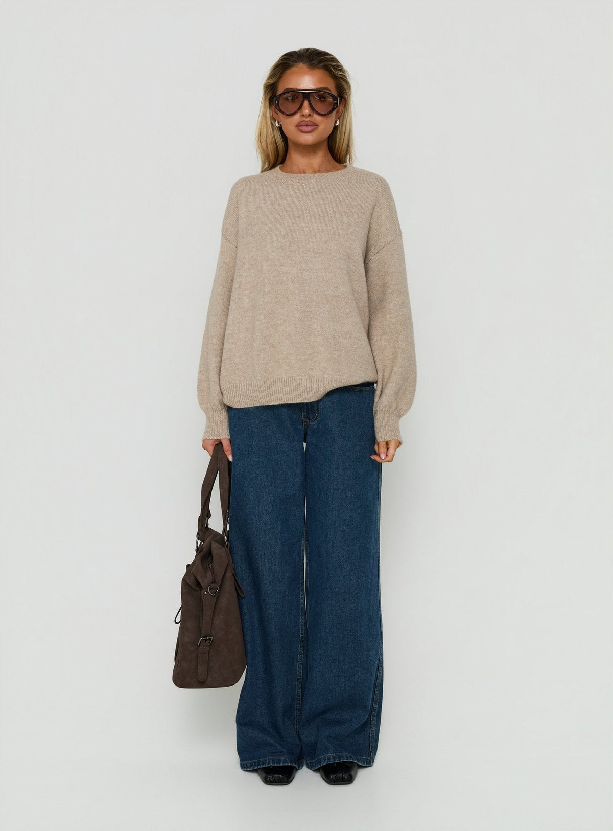 Ryanna Pullover Beige