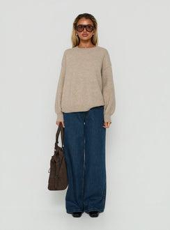 Ryanna Pullover Beige