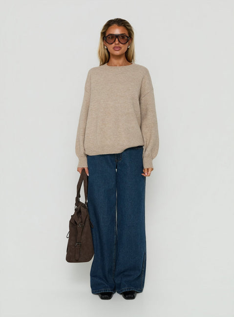Ryanna Pullover Beige
