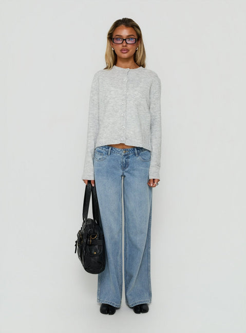 Denmark Cardigan Grau