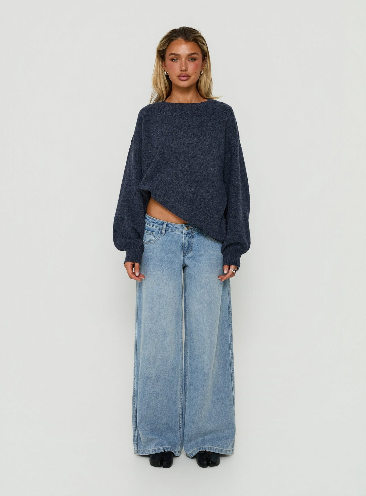 Ryanna Pullover Marineblau