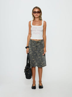 Do It For The Plot Graphic Tank White