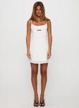 Powell Mini Dress White