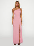 Kiss Of Life Chiffon Maxi Dress Pink