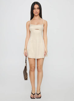 Powell Mini Dress Champagne