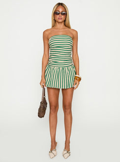 Montebello Strapless Mini Dress Multi Tall