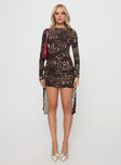 Glory Mini Dress Leopard