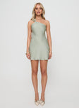 Marziani Mini Dress Sage