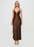 Kammie Maxi Dress Choc