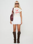 Let's Have A Dirty Martini Tee White