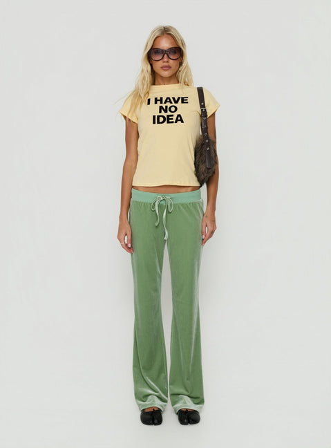 Alba Track Pant Sage
