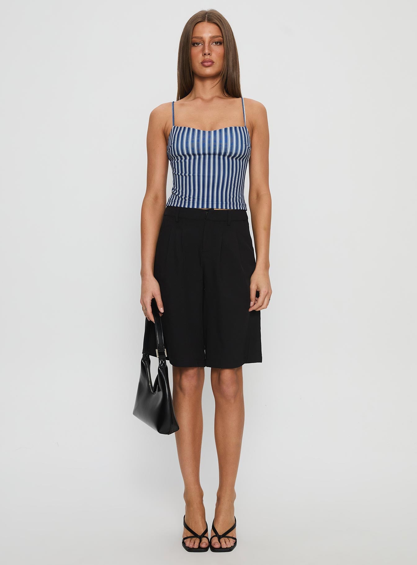 Evanda Top Blue Stripe