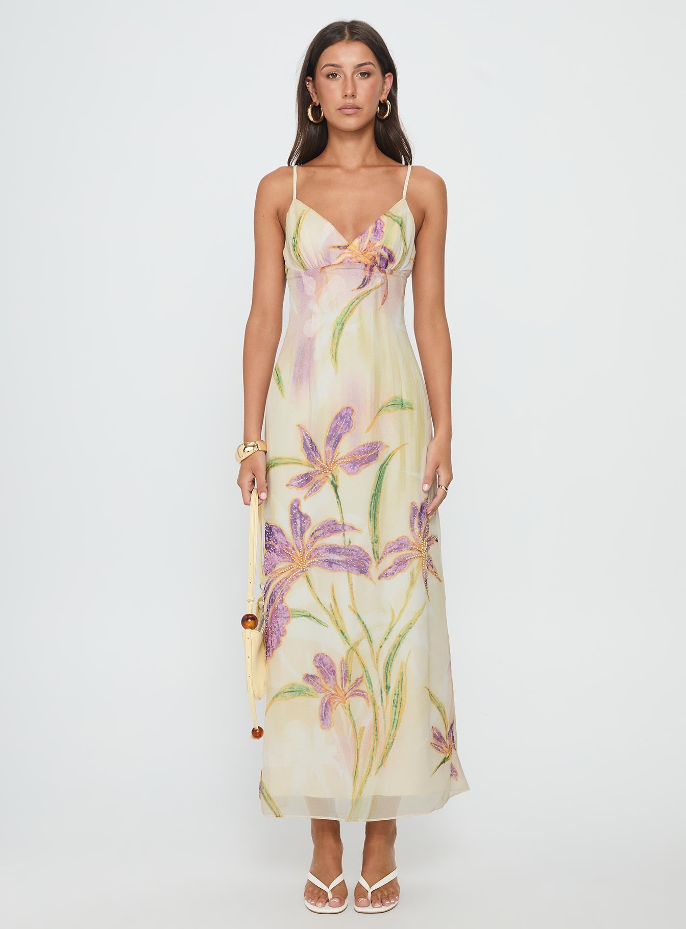 beaded maxi dress uk Beauut fully embellished beaded high neck keyhole back maxi dress in dark green