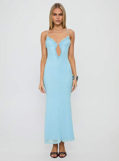 Capisce Maxi Dress Light Blue